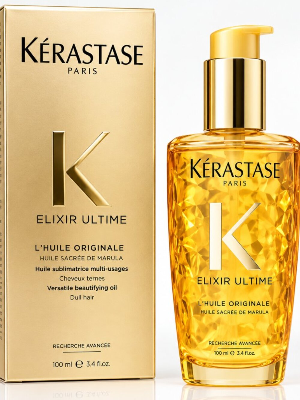 Kérastase Elixir Ultime L’Huile Originale Hair Oil – 3.4 oz / 100 mL